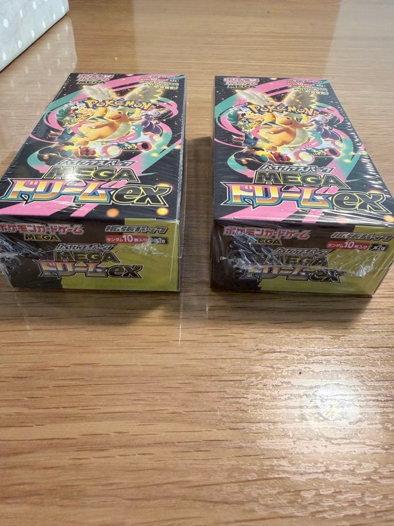ポケモンカード　メガドリーム　シュリンク付きbox