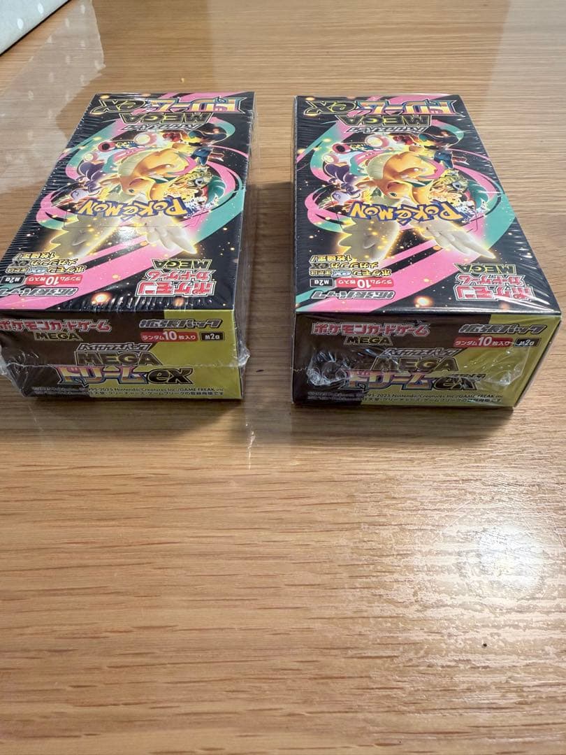 ポケモンカード　メガドリーム　シュリンク付きbox