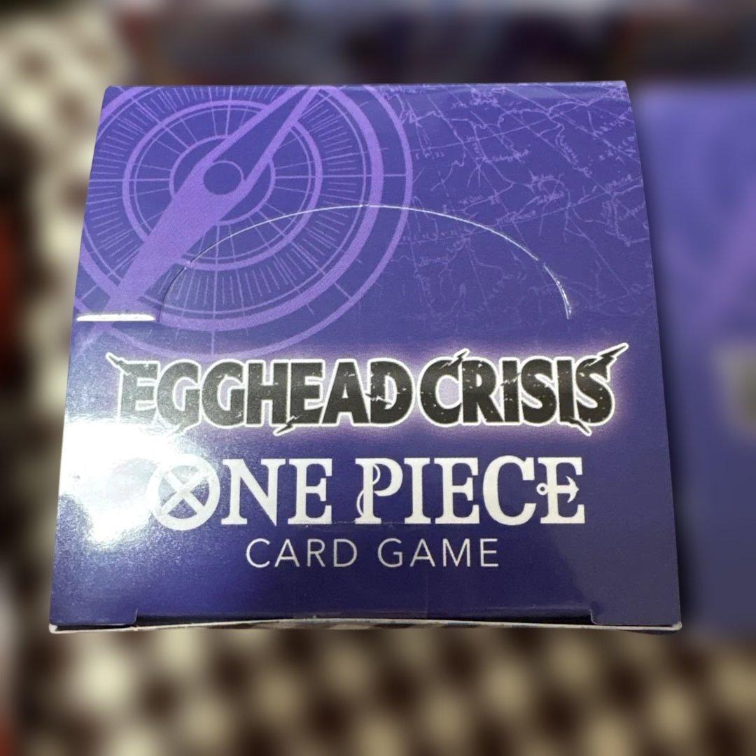 ワンピースカード エッグヘッドクライシス 新品未開封 テープ付き 4BOX