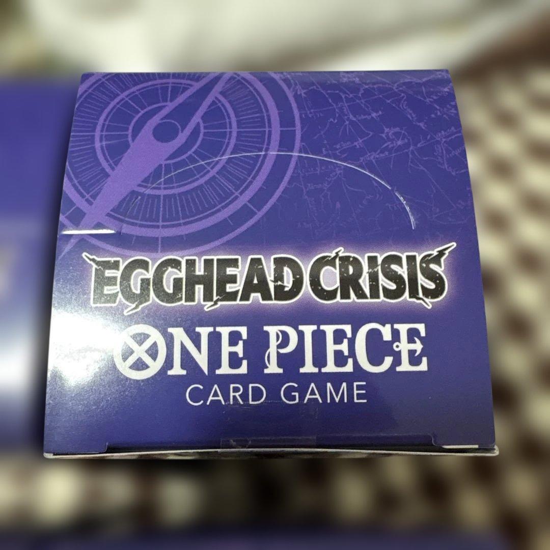 ワンピースカード エッグヘッドクライシス 新品未開封 テープ付き 4BOX