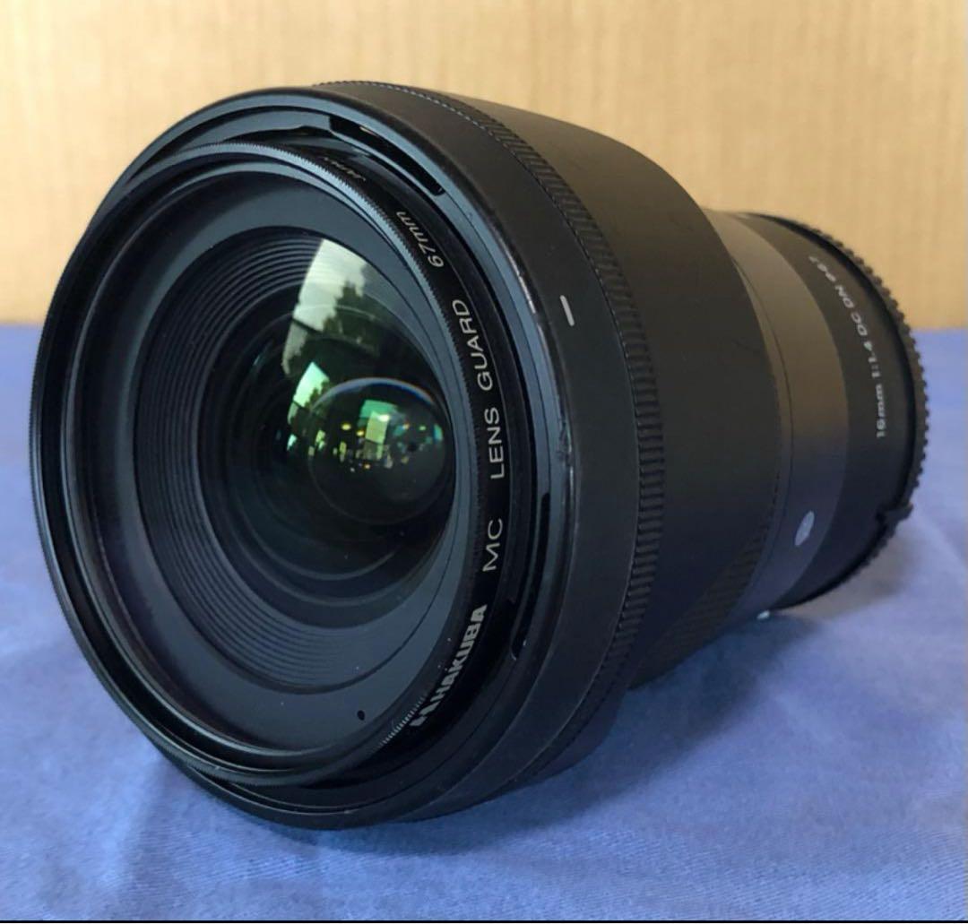 SIGMA 16mm F1.4 DC DN SONY Eマウント 中古 備品