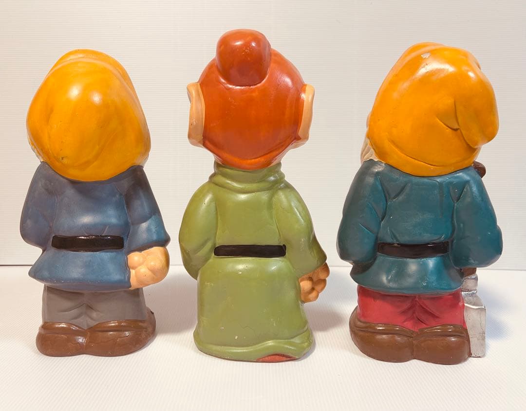 ディズニー 7人の小人 置物 インテリア アンティーク ガーデン白雪姫 値下可能