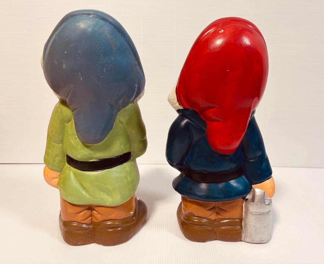 ディズニー 7人の小人 置物 インテリア アンティーク ガーデン白雪姫 値下可能