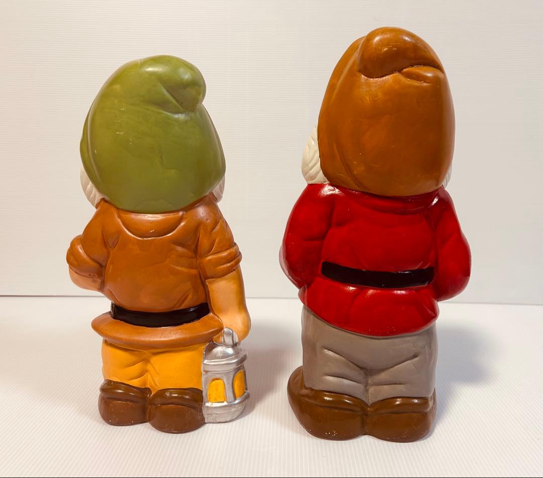 ディズニー 7人の小人 置物 インテリア アンティーク ガーデン白雪姫 値下可能