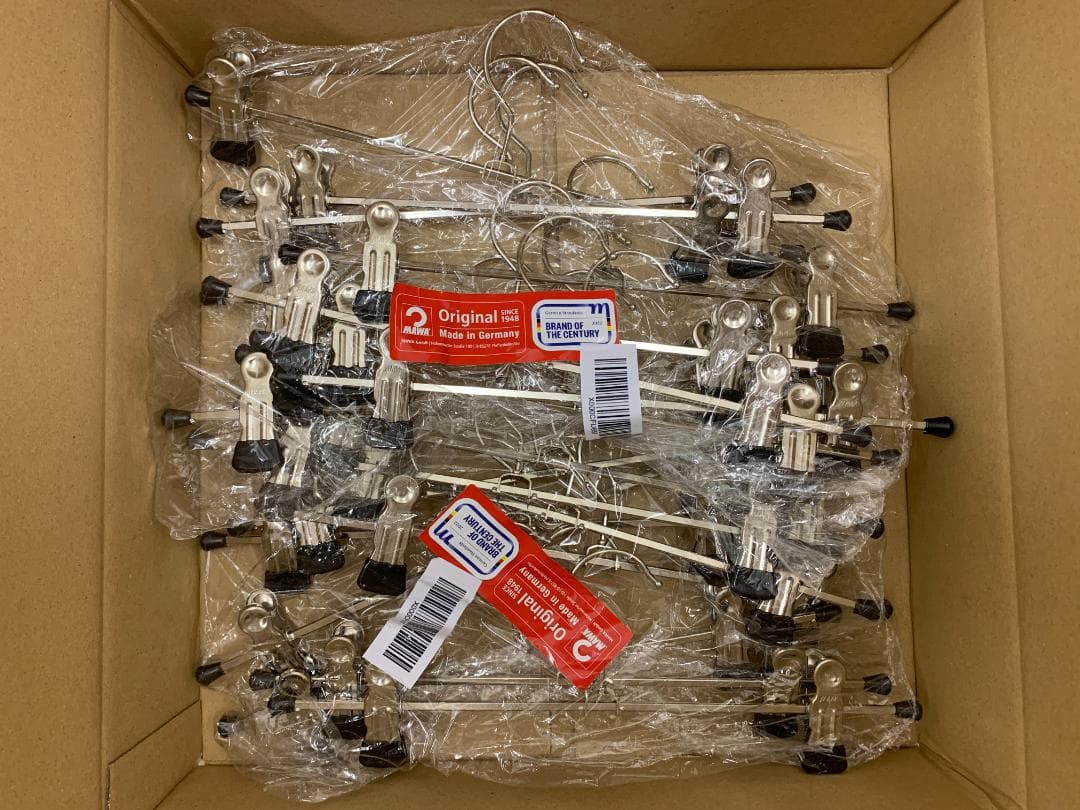 【送料込】MAWAハンガー スカート パンツ K30D 100本セット