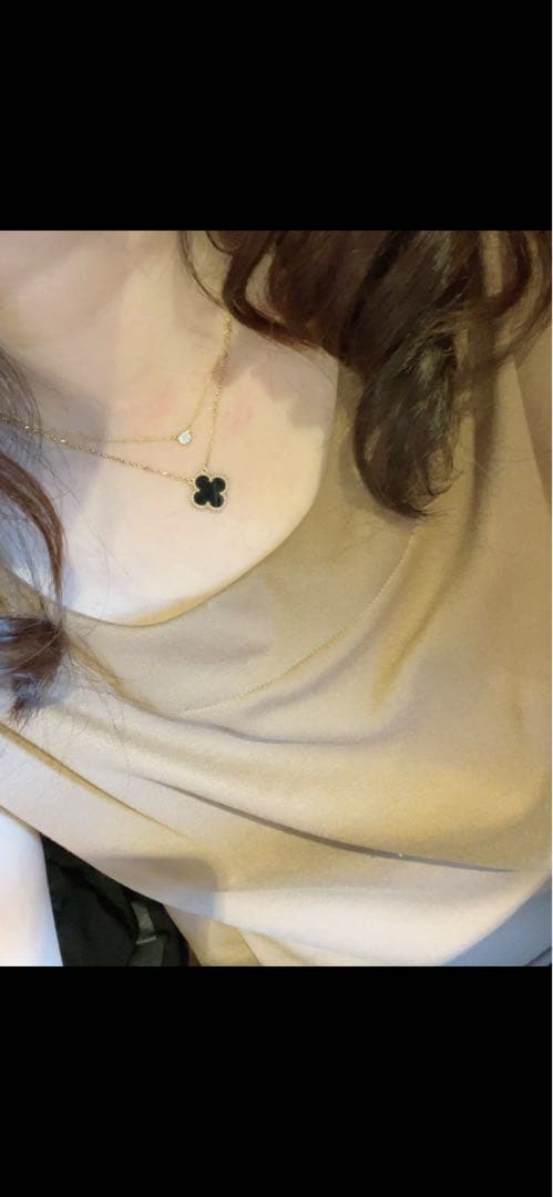 18金ダイヤネックレス