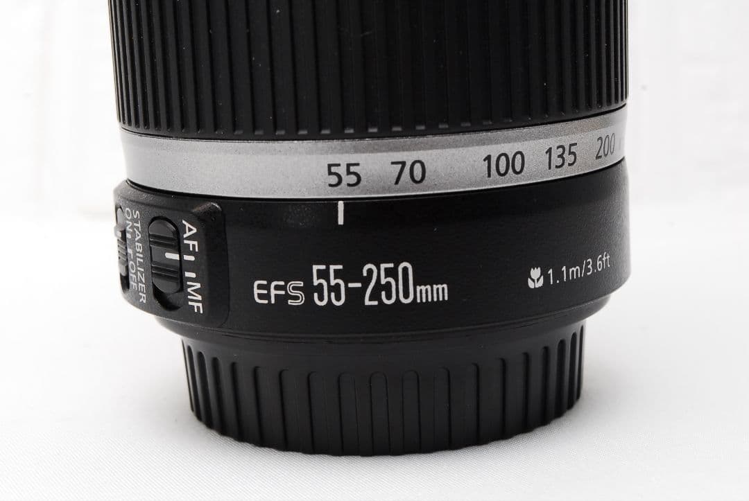 美品✨Canon EF-S 55-250mm IS✨望遠ズームレンズ