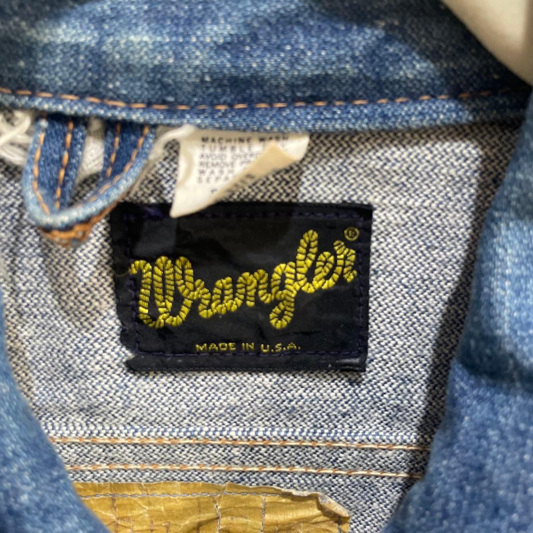 む*う様 Wrangler デニムジャケット　70s 80s