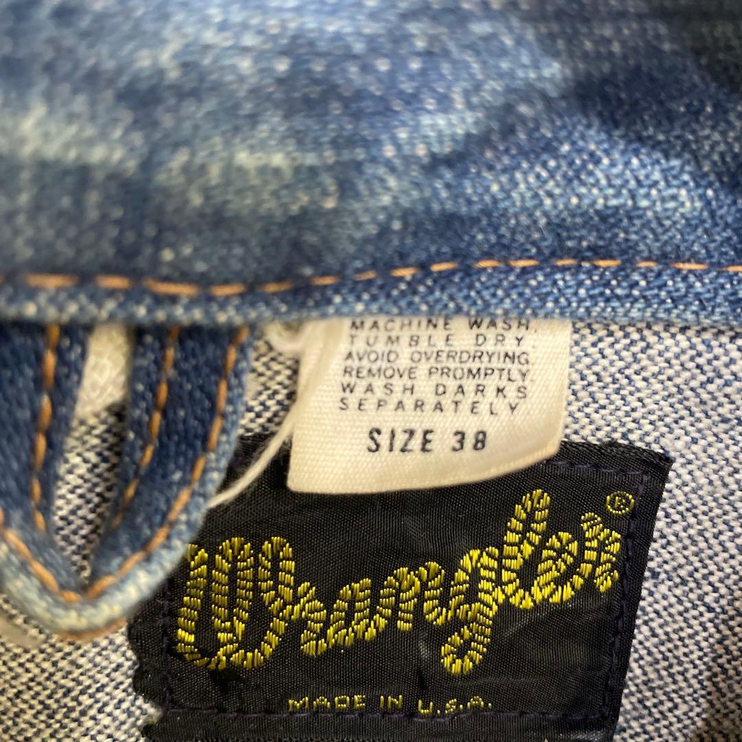 む*う様 Wrangler デニムジャケット　70s 80s