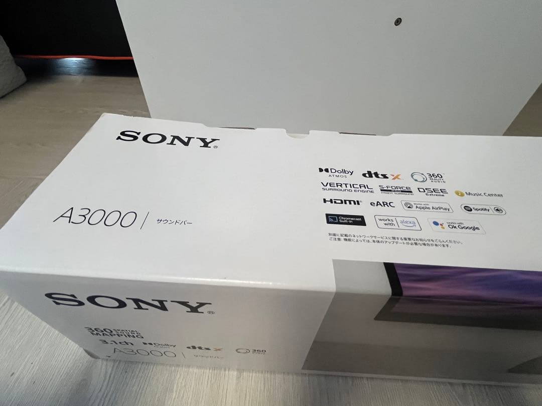【新品未使用】SONY A3000 サウンドバー