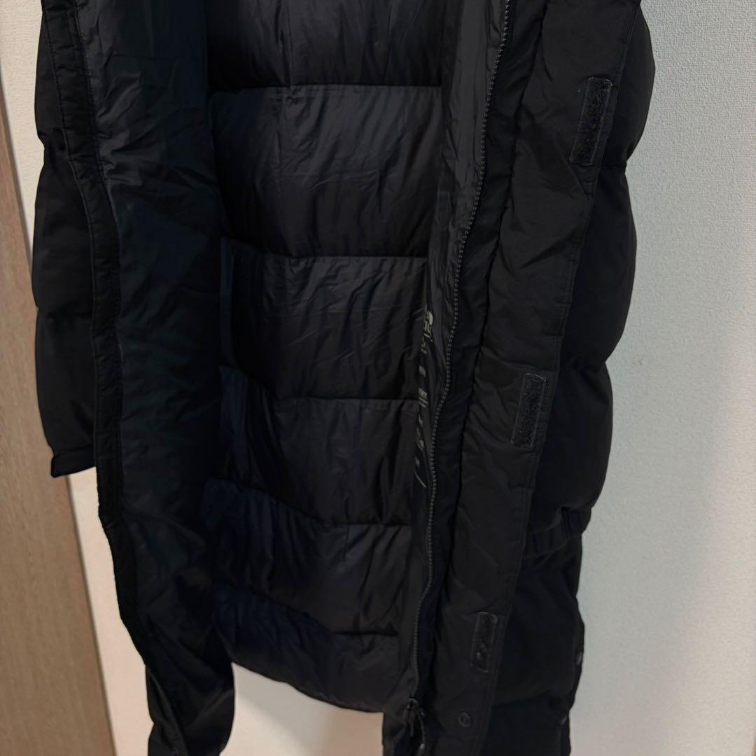 日本未入荷　海外限定　ノースフェイス　ロングダウンコート　DRYVENT 黒