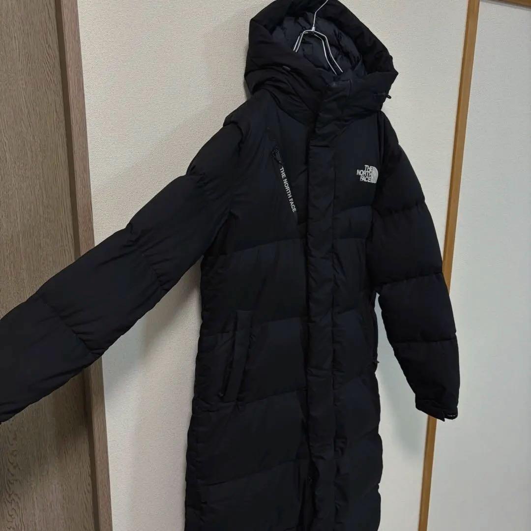 日本未入荷　海外限定　ノースフェイス　ロングダウンコート　DRYVENT 黒