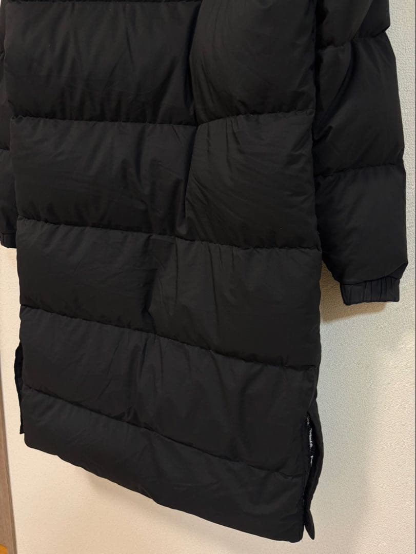 日本未入荷　海外限定　ノースフェイス　ロングダウンコート　DRYVENT 黒