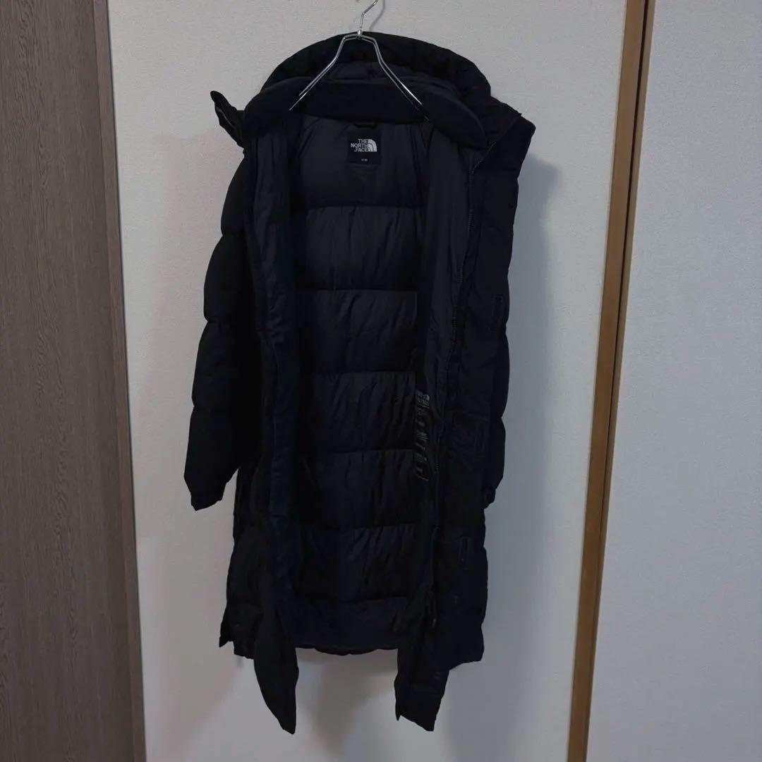 日本未入荷　海外限定　ノースフェイス　ロングダウンコート　DRYVENT 黒