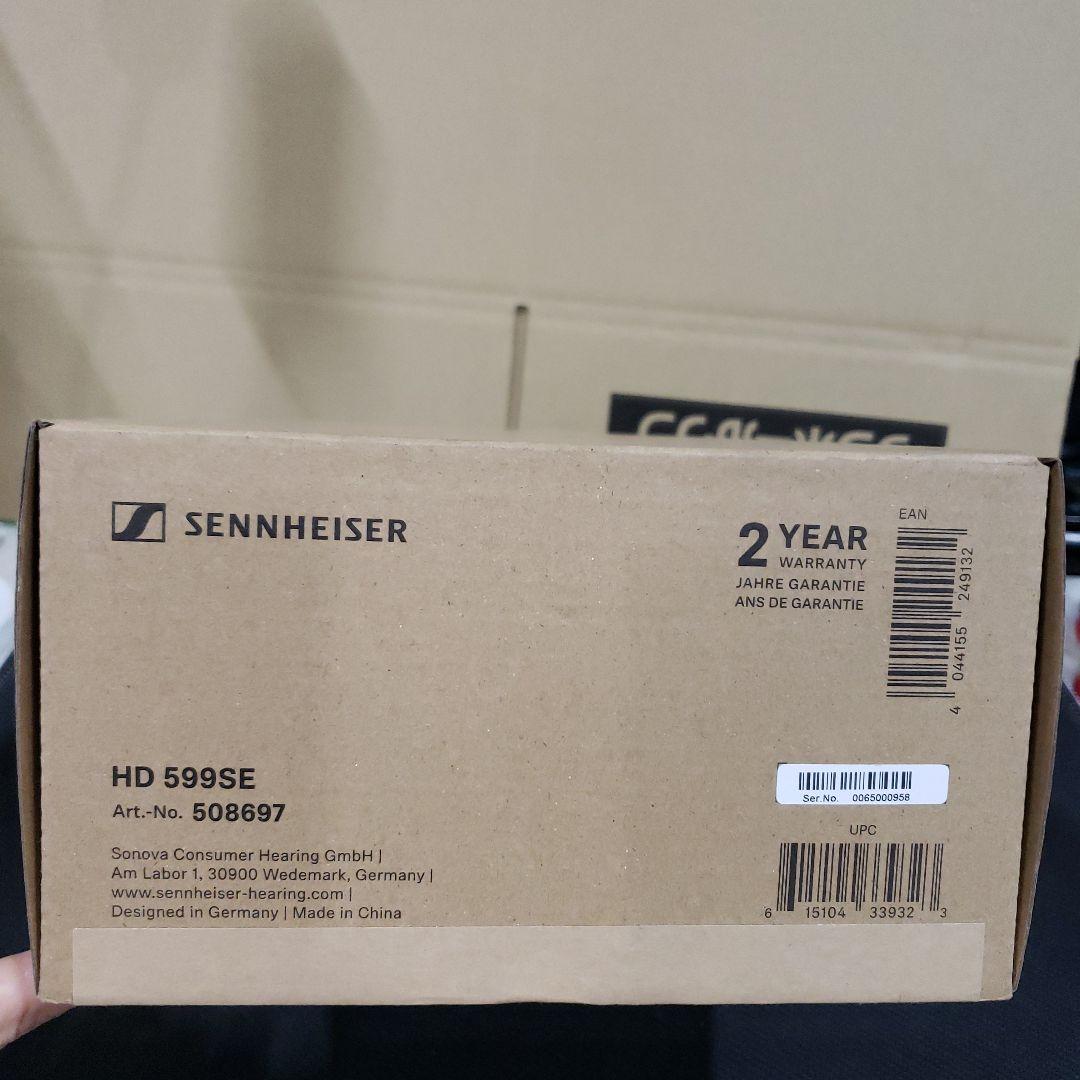 G107ゼンハイザー Sennheiser ヘッドホン 有線 HD 599 SE