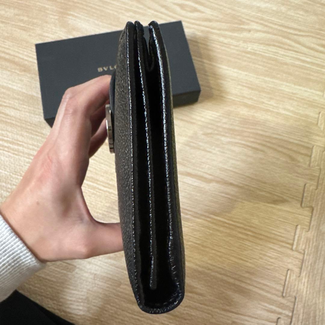 BVLGARI ブルガリ　ブラック　長財布　箱付き