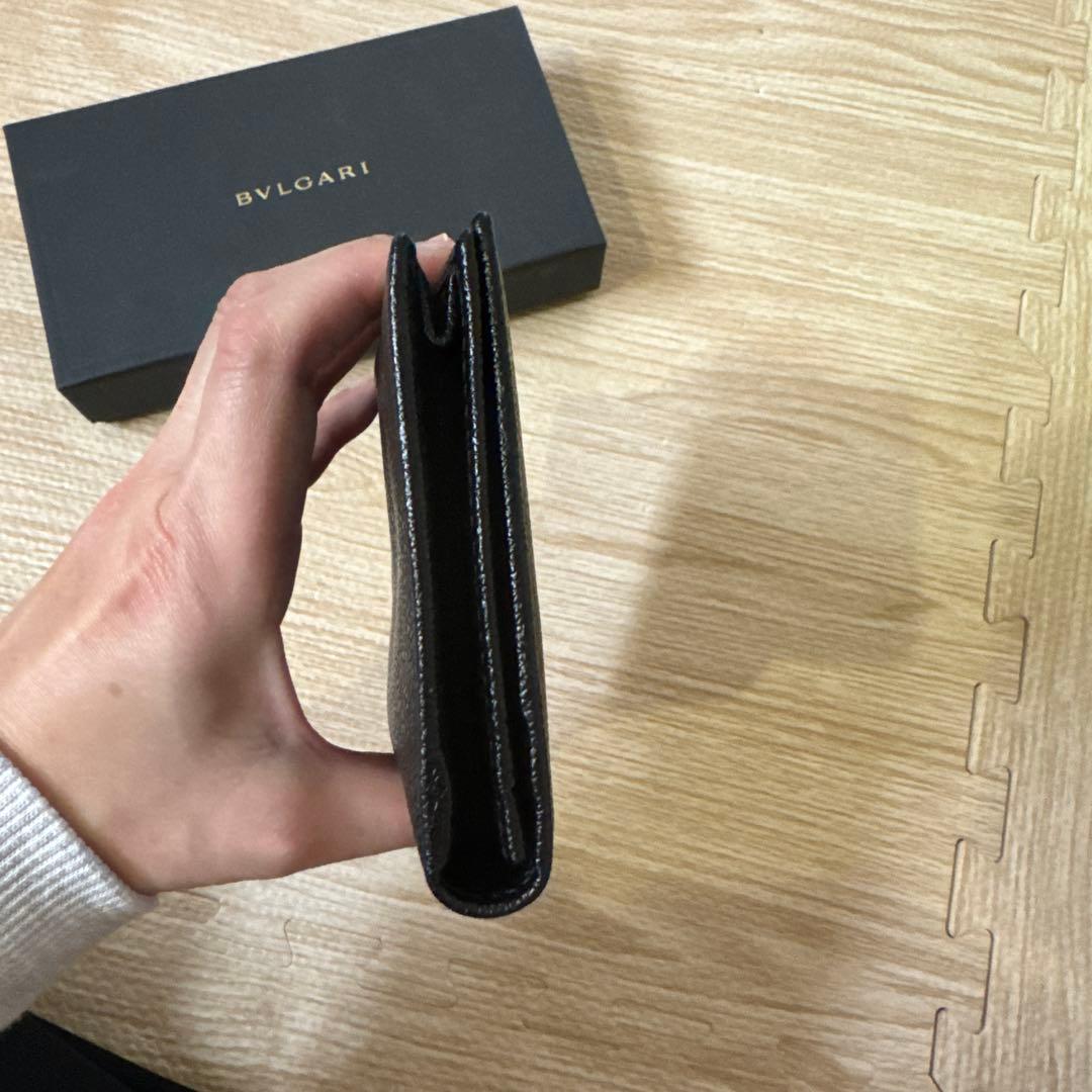 BVLGARI ブルガリ　ブラック　長財布　箱付き