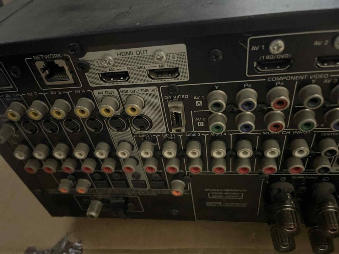 アンプ YAMAHA RX-V1067