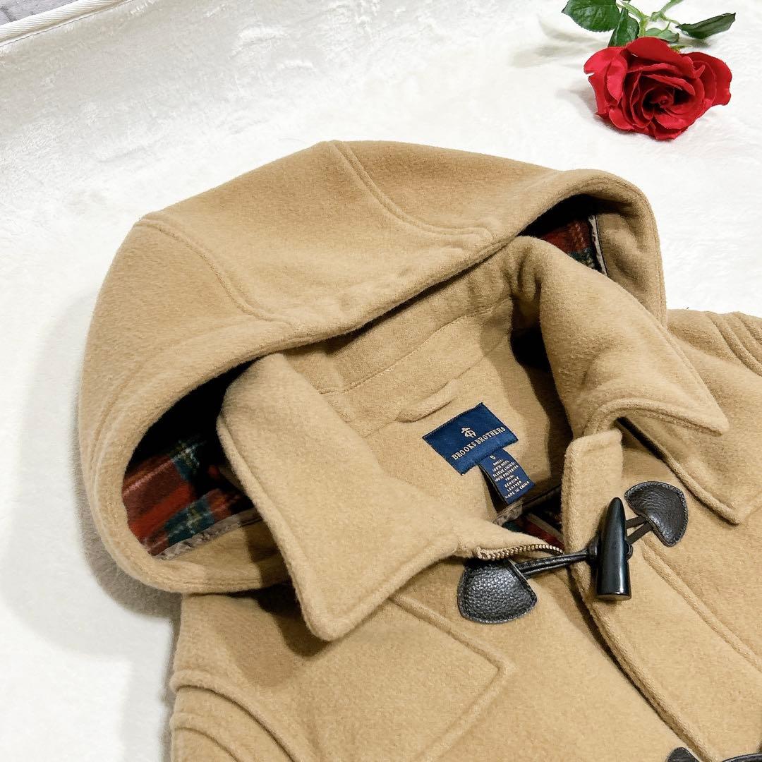 極美品✨　ブルックスブラザーズ　ダッフルコート　ウール　キャメル　現行品✨