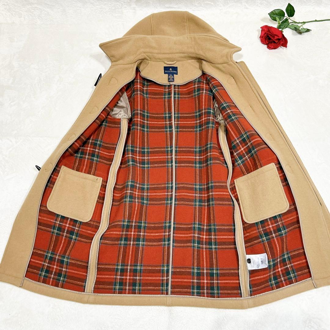 極美品✨　ブルックスブラザーズ　ダッフルコート　ウール　キャメル　現行品✨