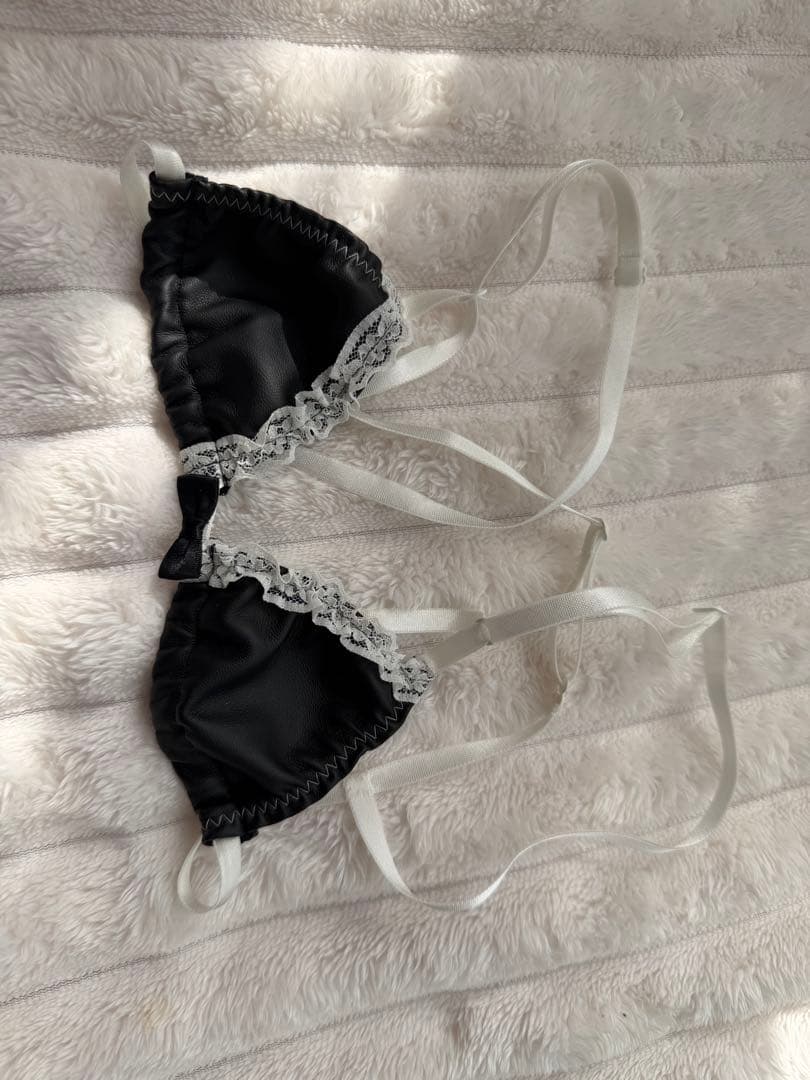 プレデターラット　メイド　レザー水着