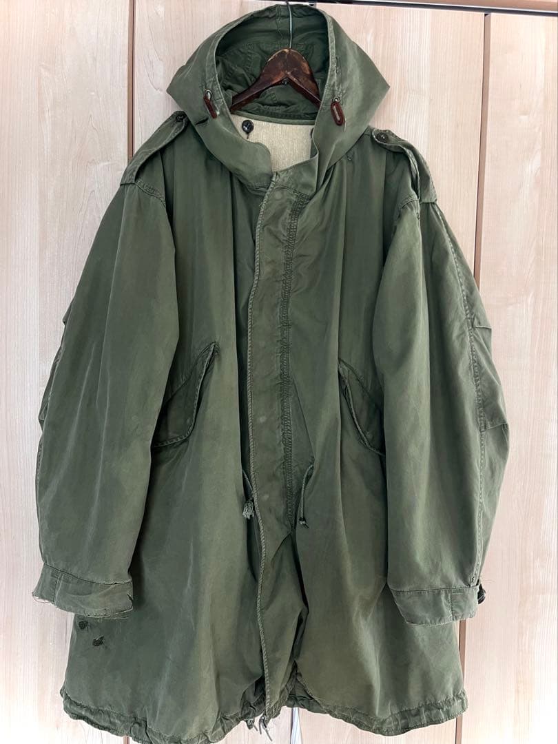 50's U.S.ARMY M-51 ライナー付き モッズコート 初期型　L