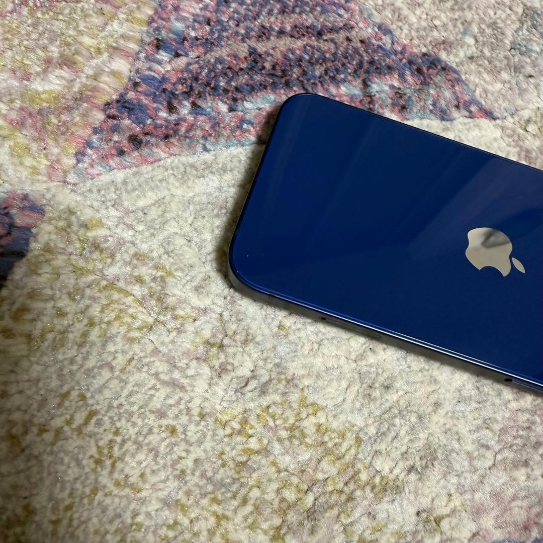 美品⭐︎Apple iPhone12mini 青 64GB（ケース付き）
