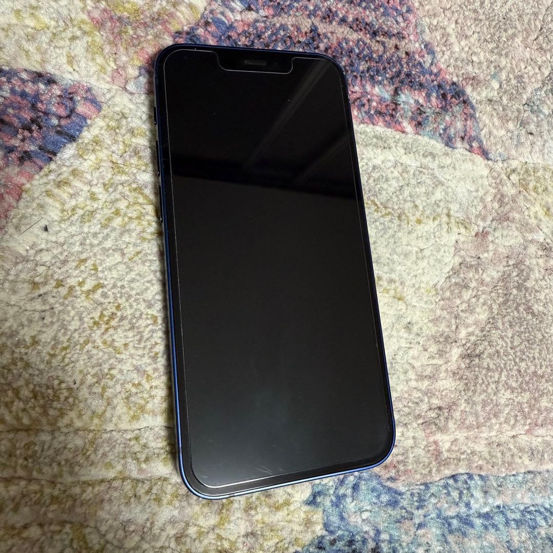 美品⭐︎Apple iPhone12mini 青 64GB（ケース付き）