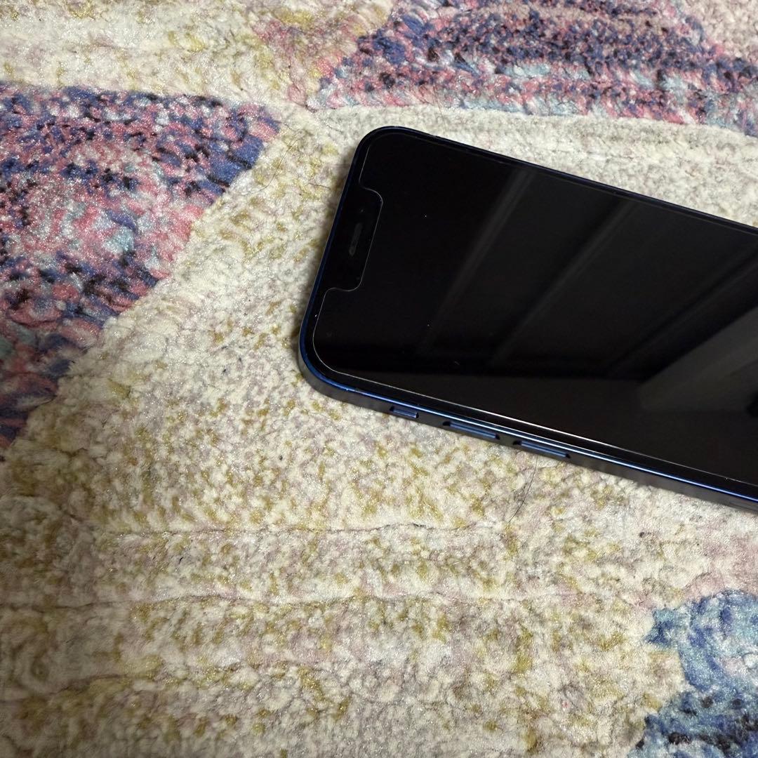 美品⭐︎Apple iPhone12mini 青 64GB（ケース付き）