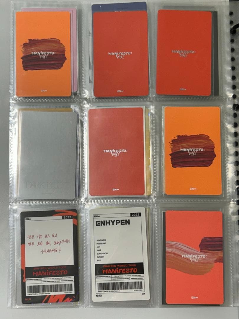 enhypen ニキ まとめ売り トレカ 缶バッジ トートバッグ アクスタ