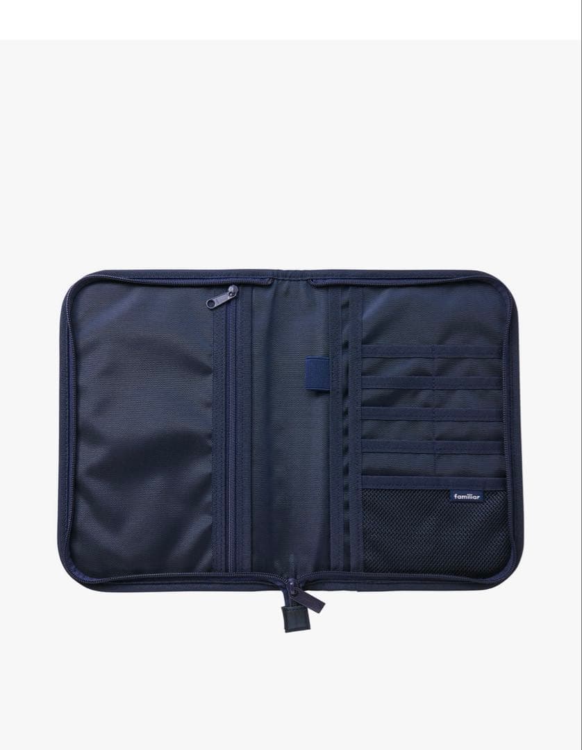 新品未使用 ファミリア familiar 母子手帳ケース 002ブラックウォッチ