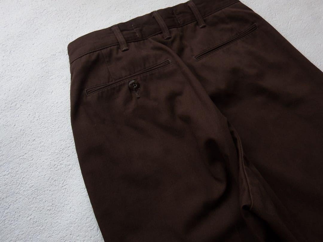 THE SHINZONE ウォッシュドハイウエストチノ パンツ　34