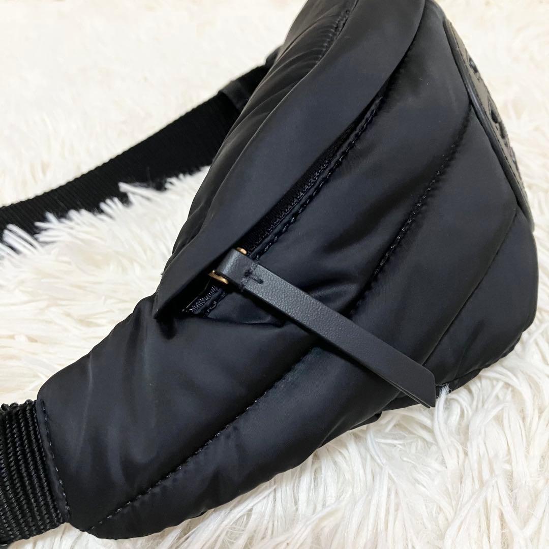 極美品＊トリーバーチ エラ ウエストバッグ ナイロン キルティング