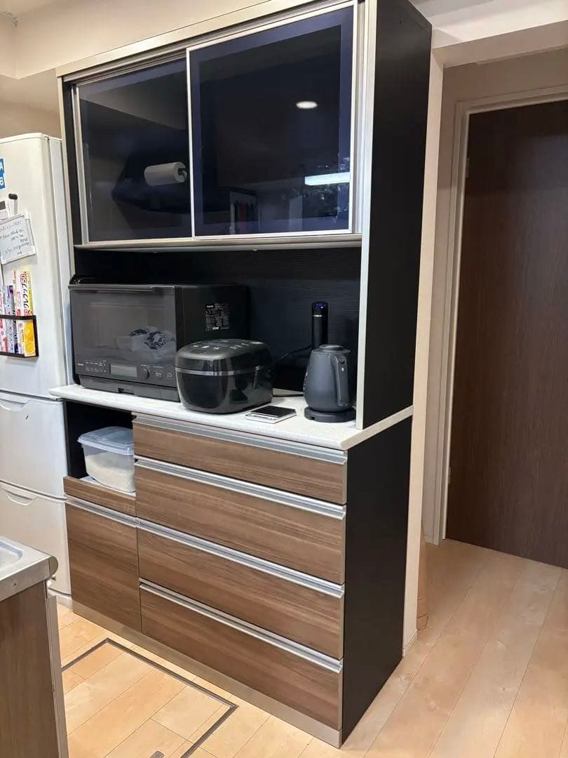 大輔【綾野製作所】TK-120FS 食器棚 美品 中古