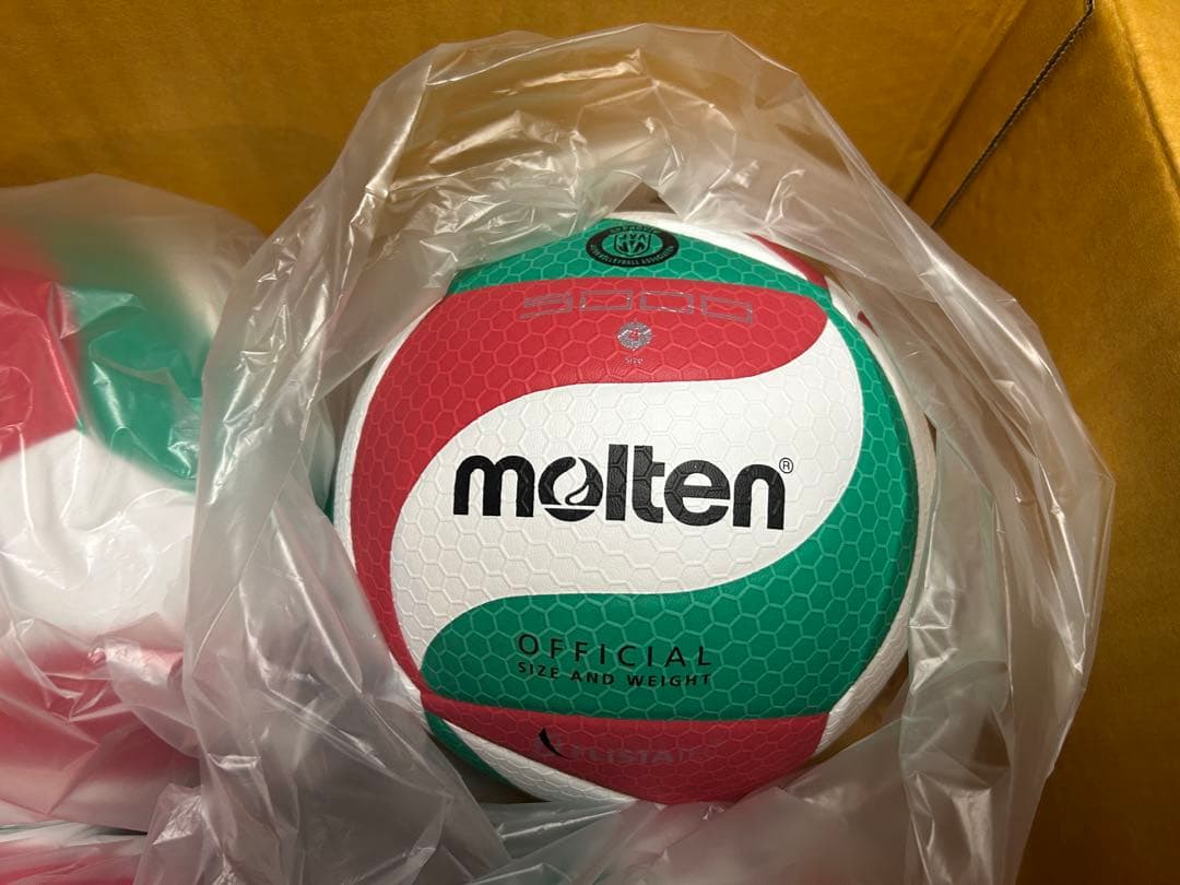 バレーボール　６個セット　モルテン　４号球　V4M5000