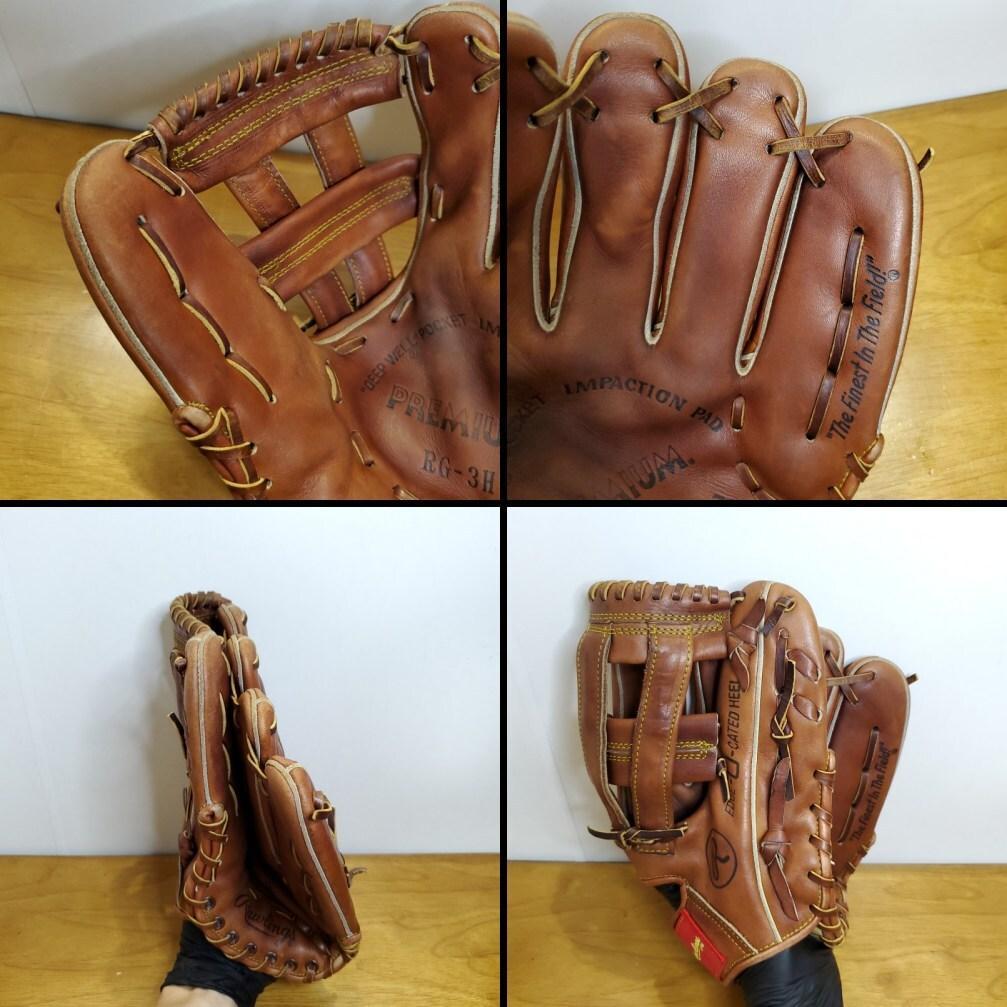 ローリングス プレミアム アシックス時代 当時上位グレード 外野用 軟式グローブ