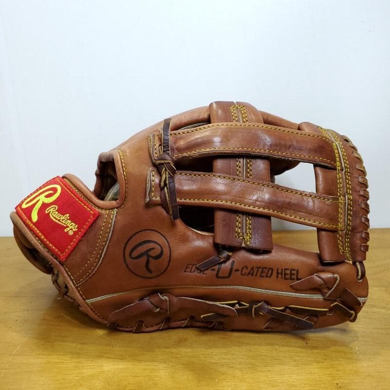 ローリングス プレミアム アシックス時代 当時上位グレード 外野用 軟式グローブ