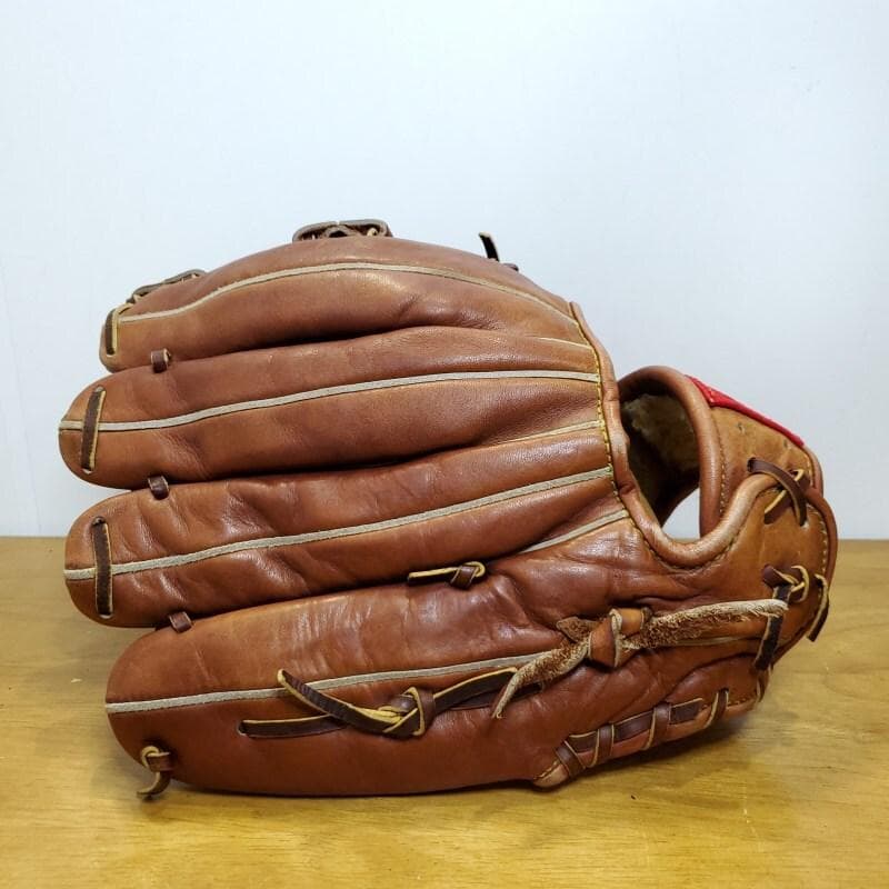 ローリングス プレミアム アシックス時代 当時上位グレード 外野用 軟式グローブ