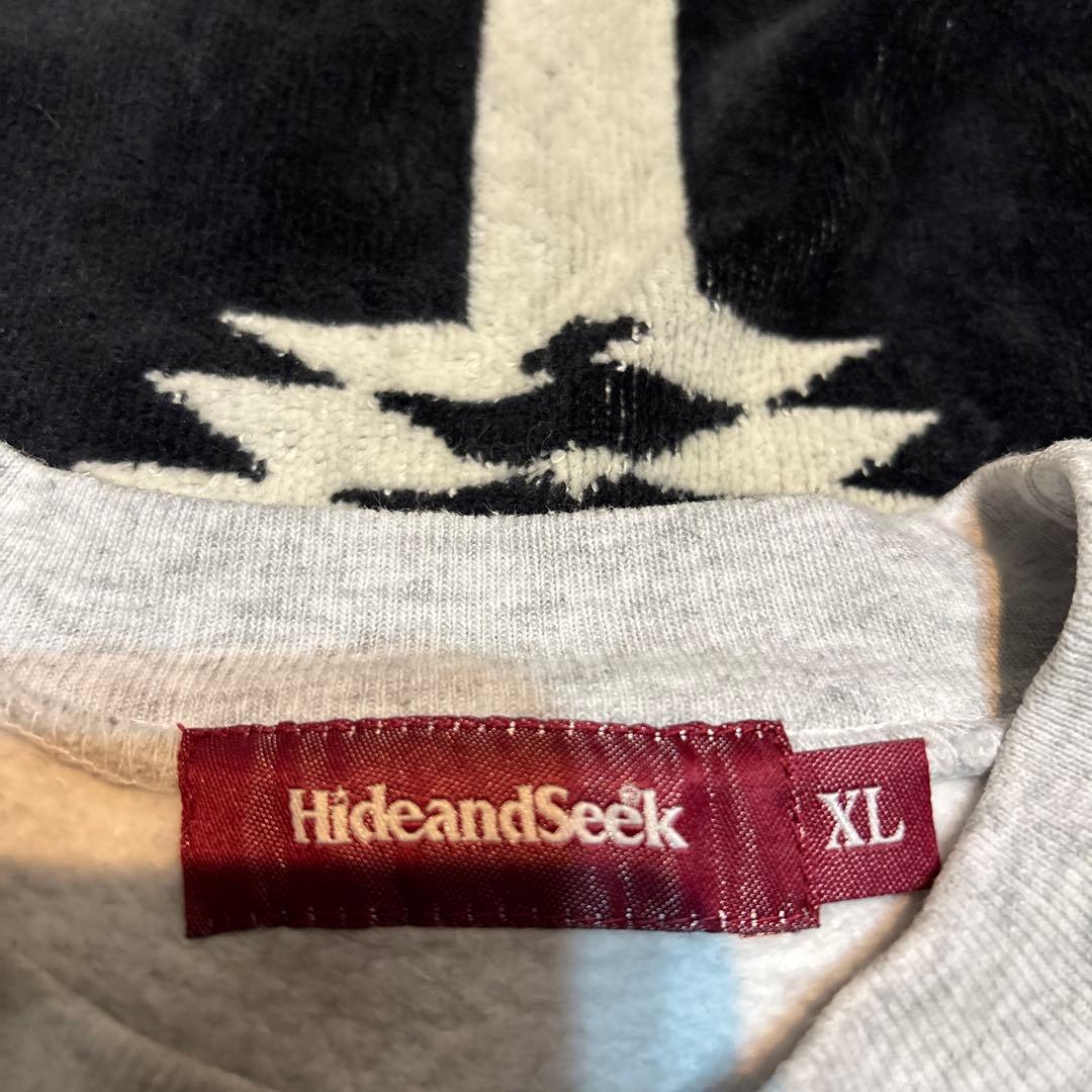 HIDEANDSEEK ハイドアンドシーク　スウェット　スエット　ヘビーオンス