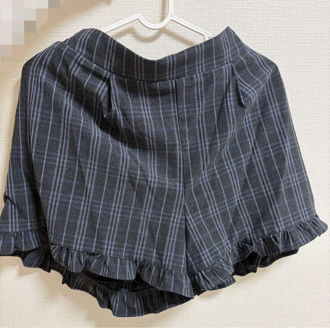 pium ピウム クロスチョーカードーリーセットアップ ブラックチェック