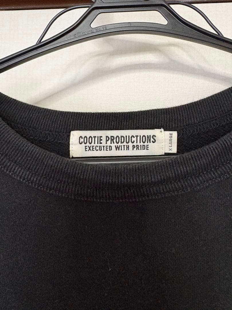 COOTIE PRODUCTIONS トレーナー XLサイズ ブラック