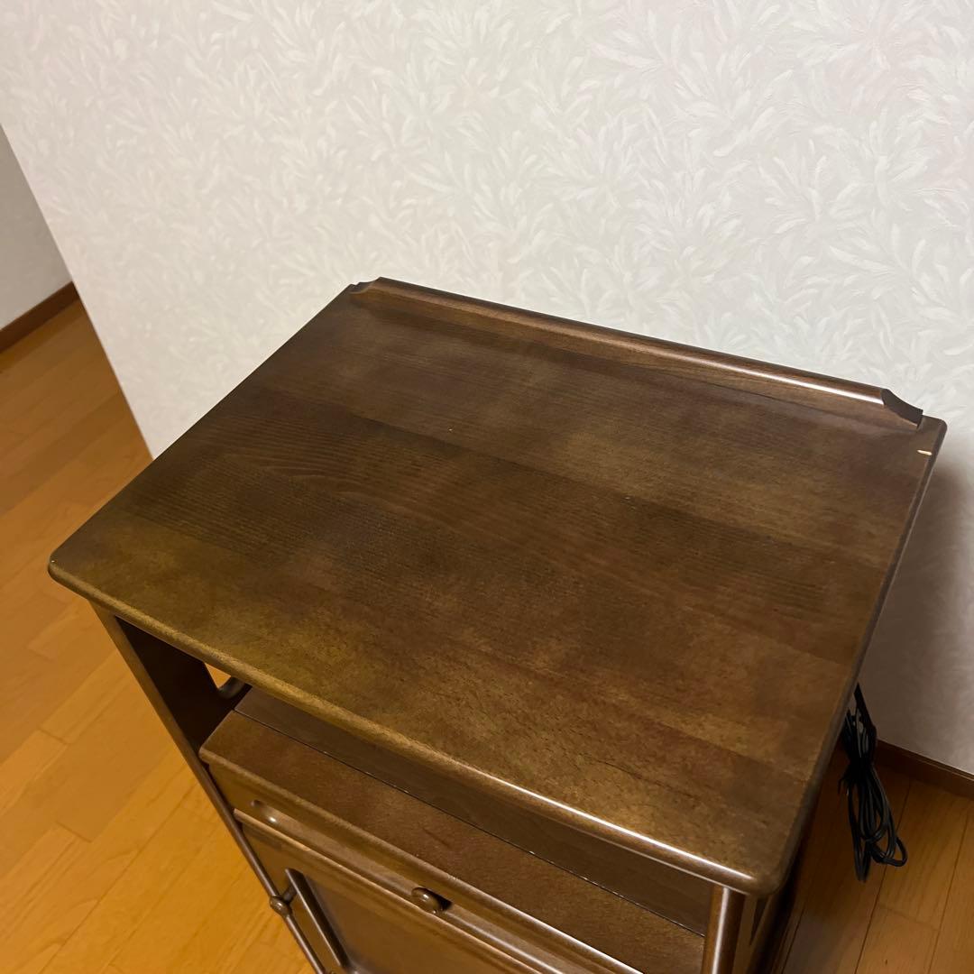 Karimoku カリモク家具 レンジ台 キャビネット キッチン収納 高級家具