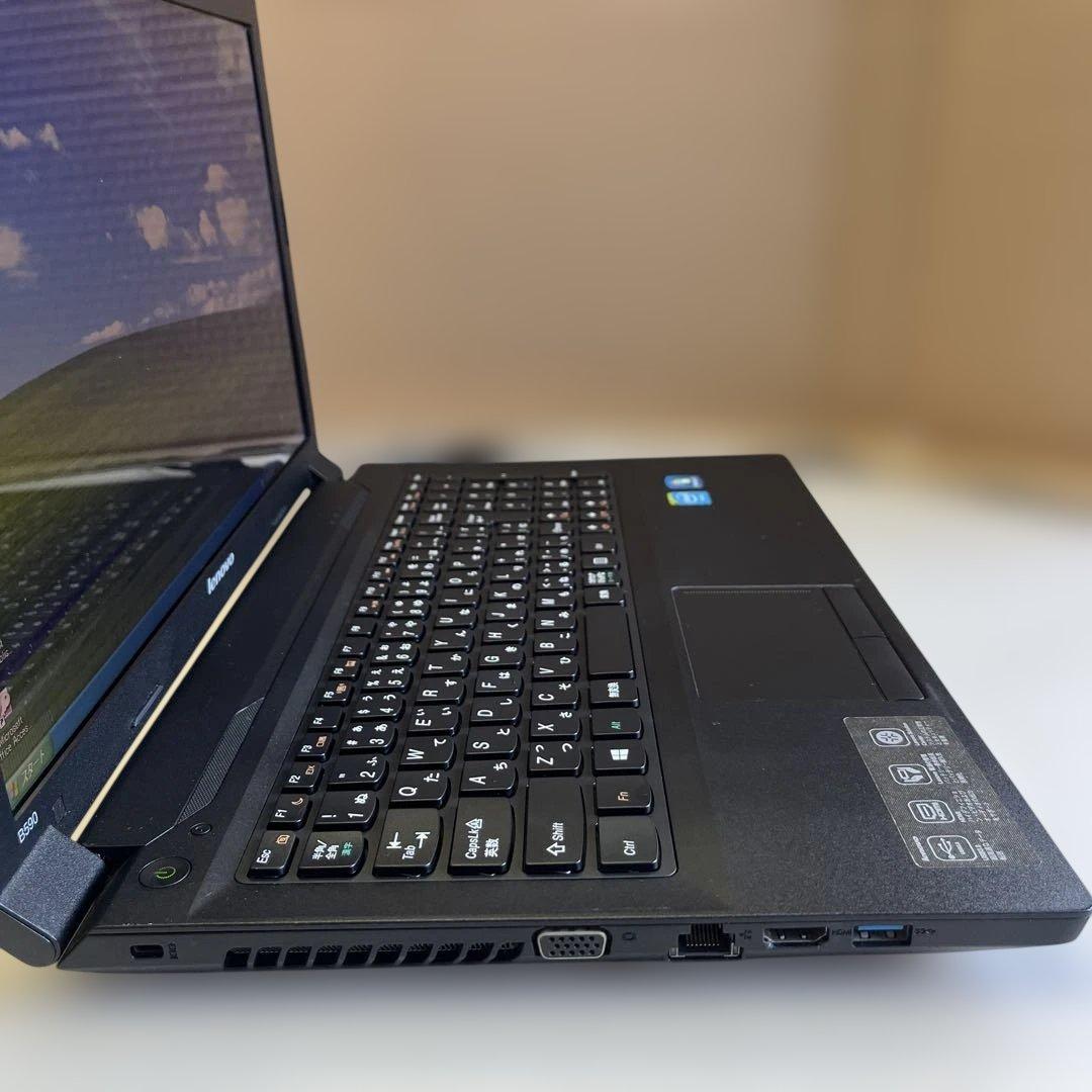 ☆格安美品☆WindowsXP☆レノボ15.6インチ大画面PC☆長時間バッテリー