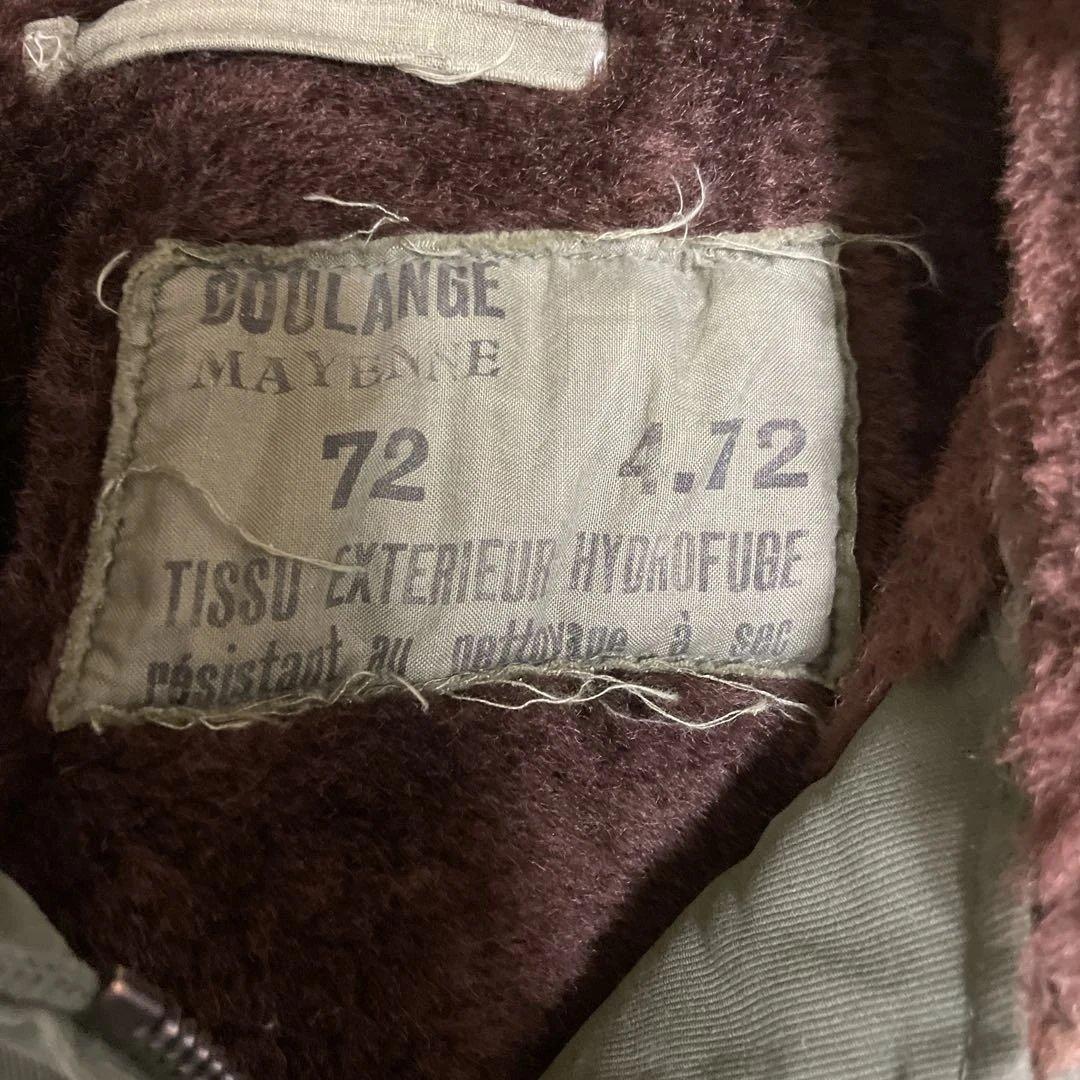 希少❗️雰囲気あり。フランス海軍 実物 70's N-1デッキジャケット L