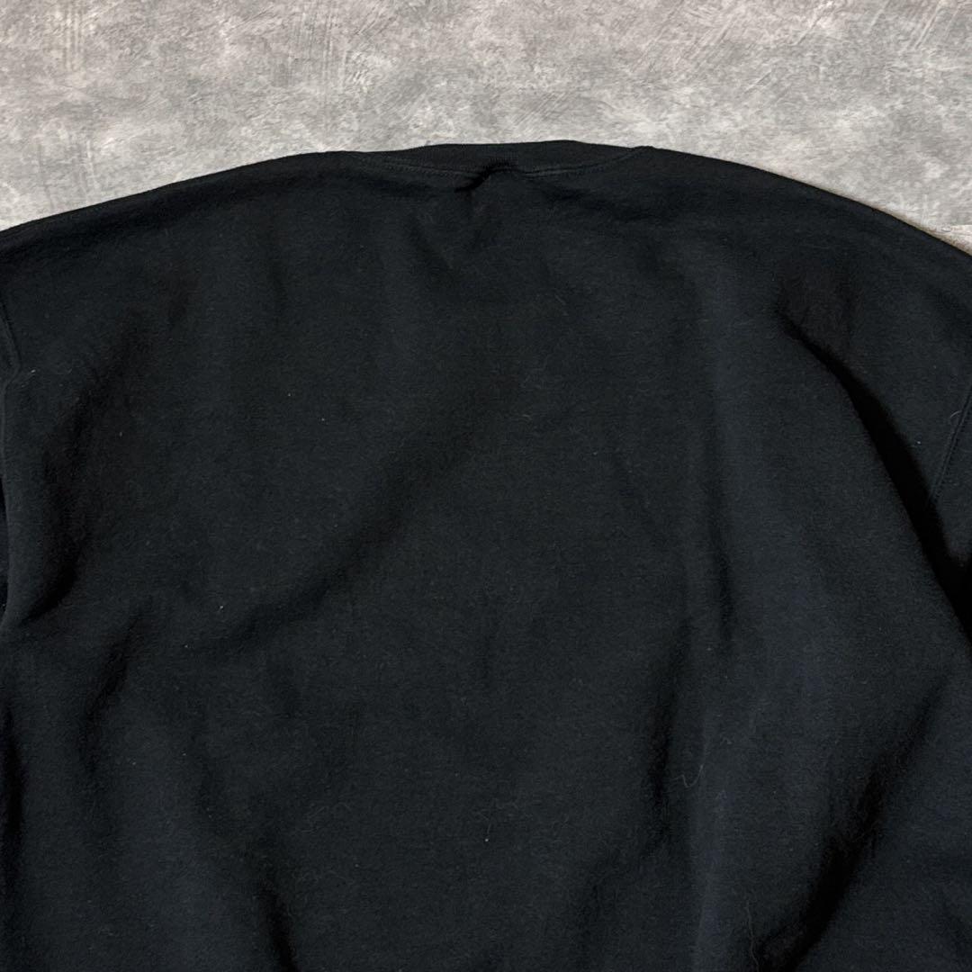 な*せ様 ラッセルアスレティック スウェット ブラック L メキシコ製 前V 無