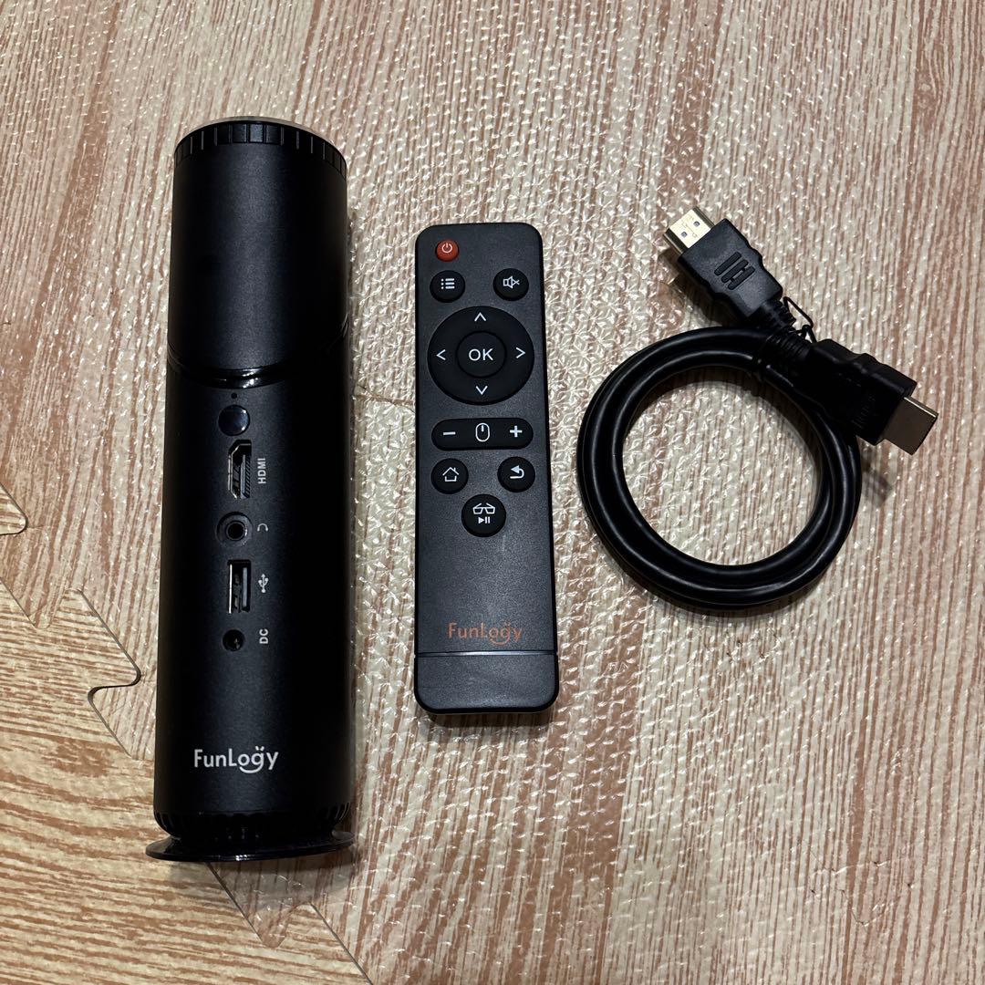 funlogy X-03 BLACK 小型プロジェクター