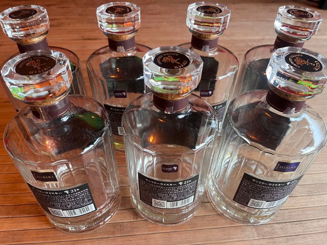 響21年　空瓶7本セット