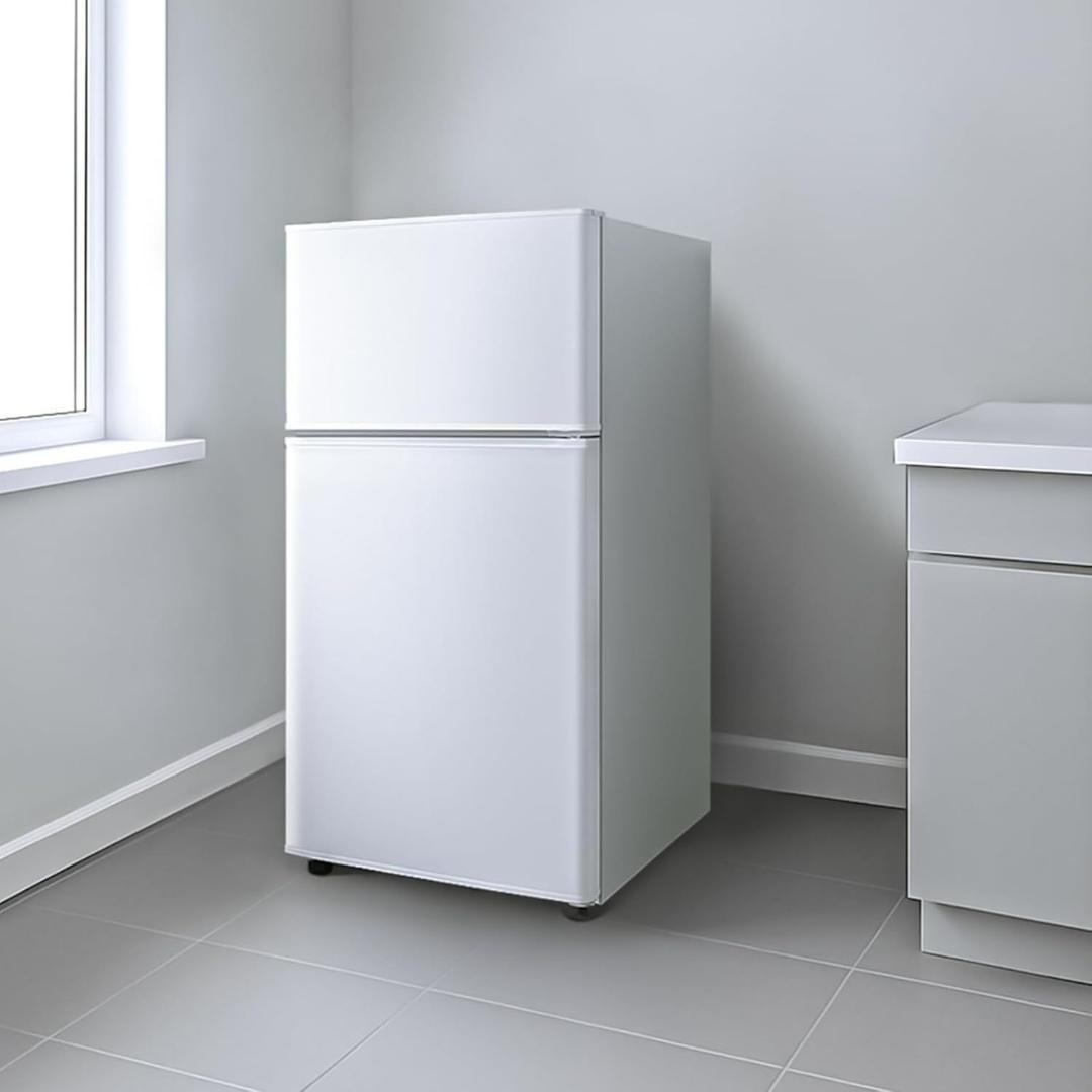 冷凍 冷蔵庫 60L 小型 コンパクト 省エネ設計 静音 扉右開き（シルバー）