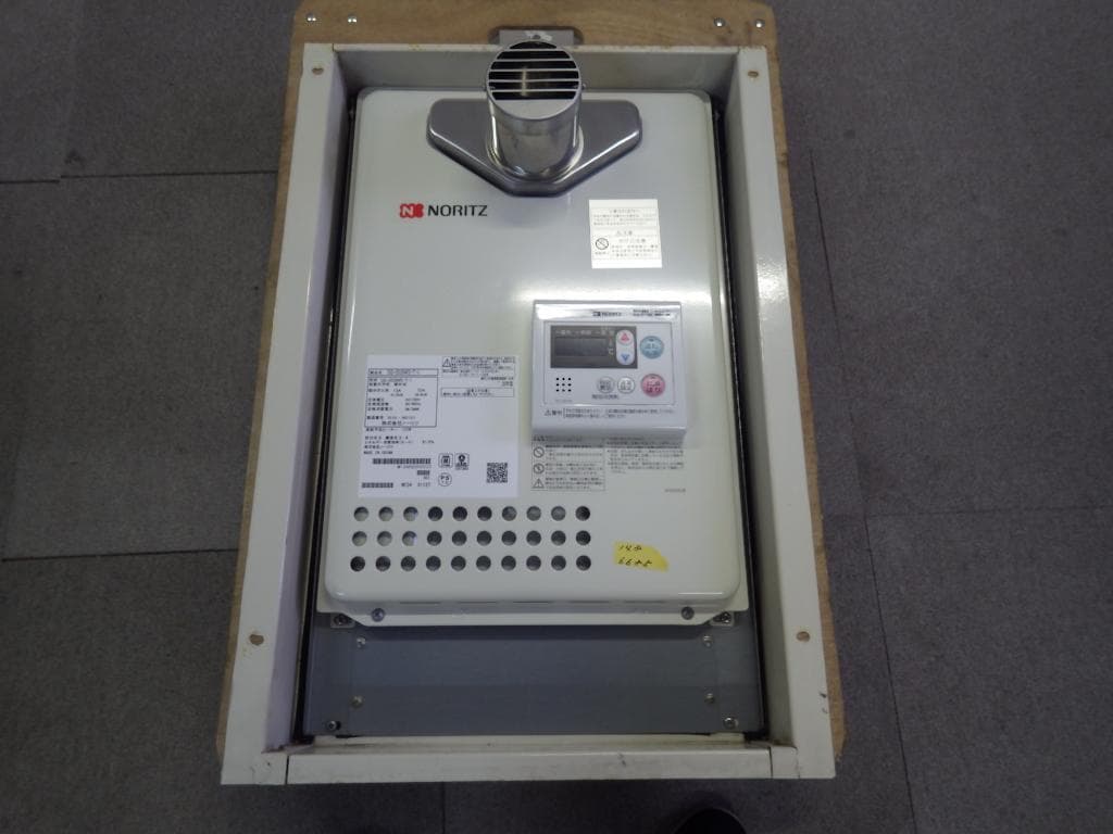 148 ノーリツ 都市ガス給湯器 20号 GQ-2039WS-T-1 リモコン付