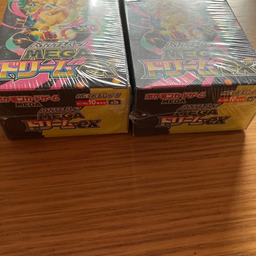 megaドリームex シュリンク付き　box